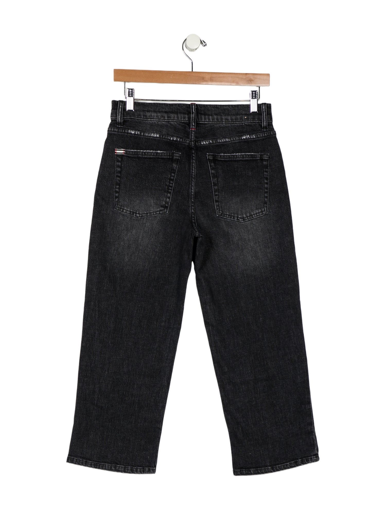 Alice + Olivia Mid-Rise Wide Leg Jeans