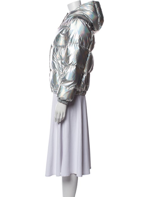 Alice + Olivia Nylon Printed Down Jacket