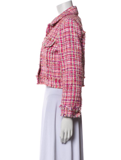 Alice + Olivia Tweed Pattern Bolero