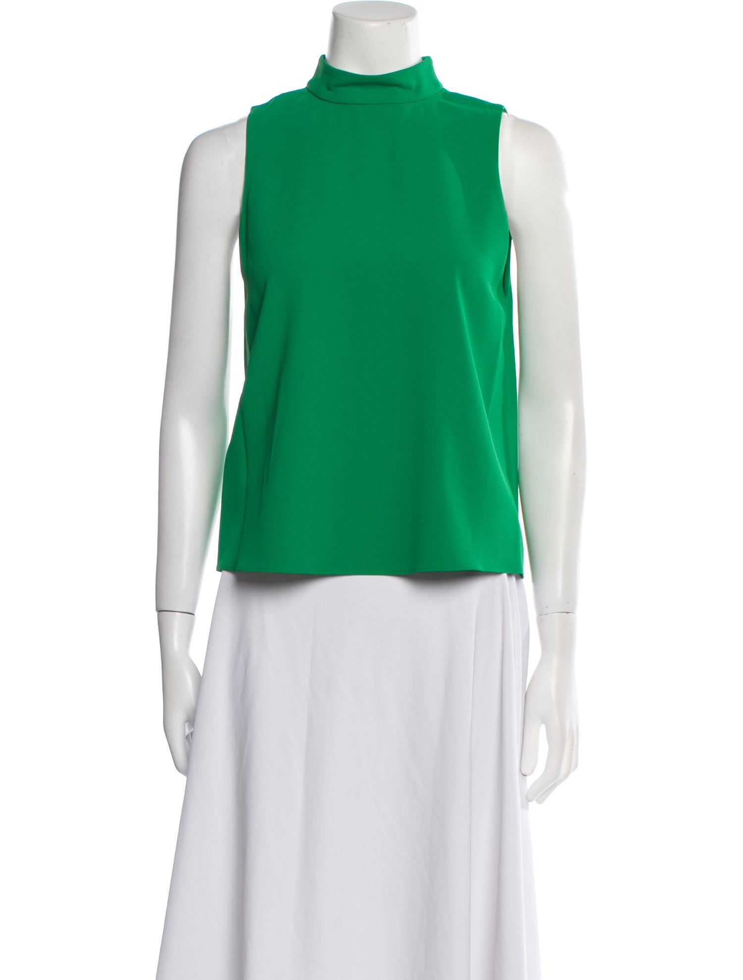Alice + Olivia Mock Neck Sleeveless Blouse w/ Tags