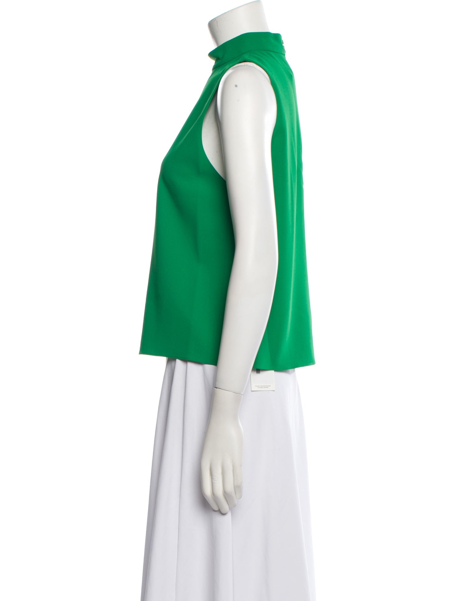 Alice + Olivia Mock Neck Sleeveless Blouse w/ Tags
