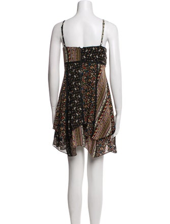 Alice + Olivia Silk Mini Dress