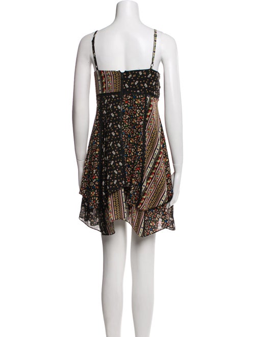 Alice + Olivia Silk Mini Dress