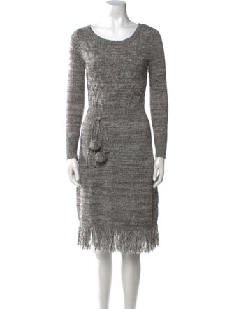 Alice + Olivia Wool Knee-Length Dress