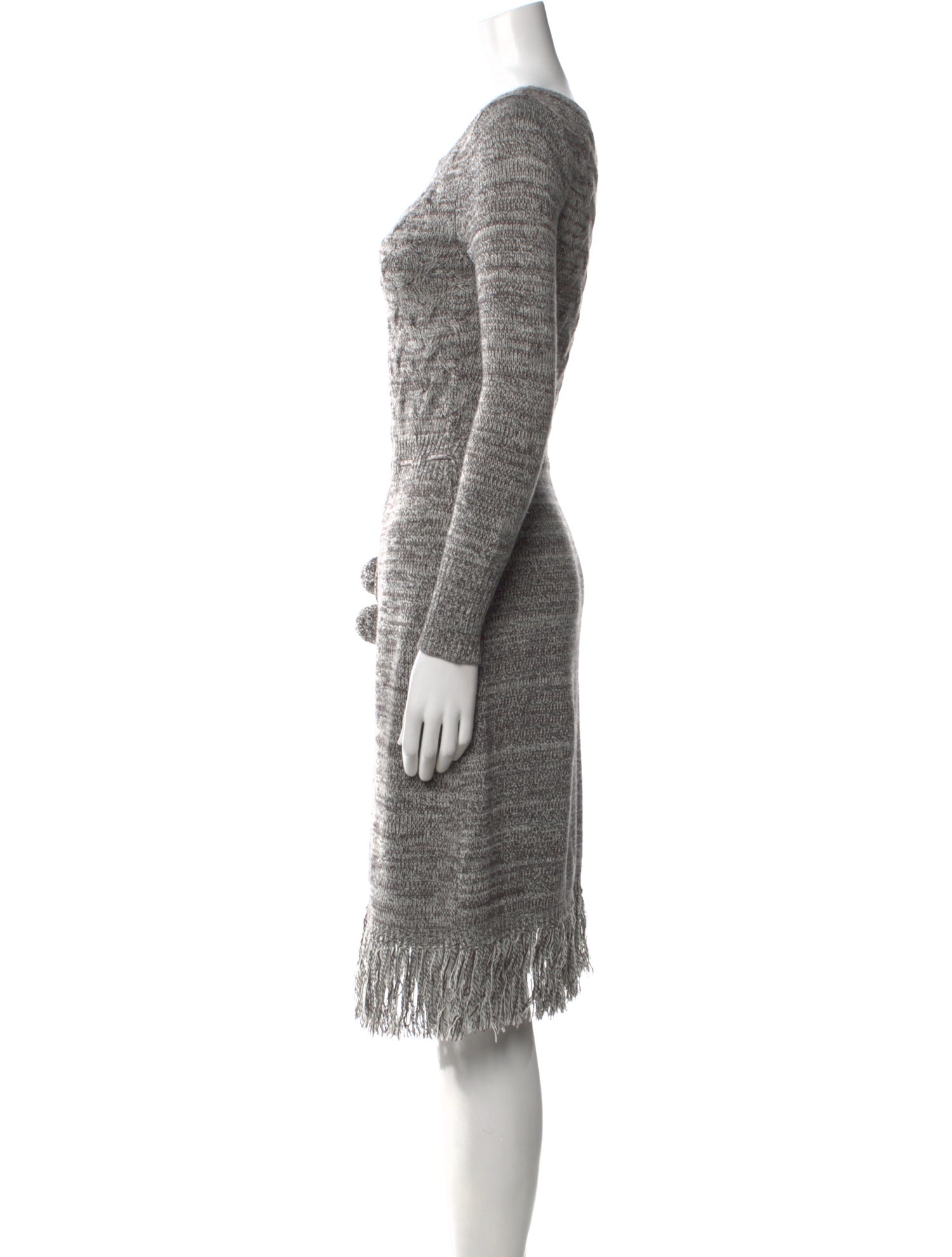 Alice + Olivia Wool Knee-Length Dress