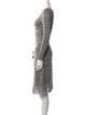 Alice + Olivia Wool Knee-Length Dress