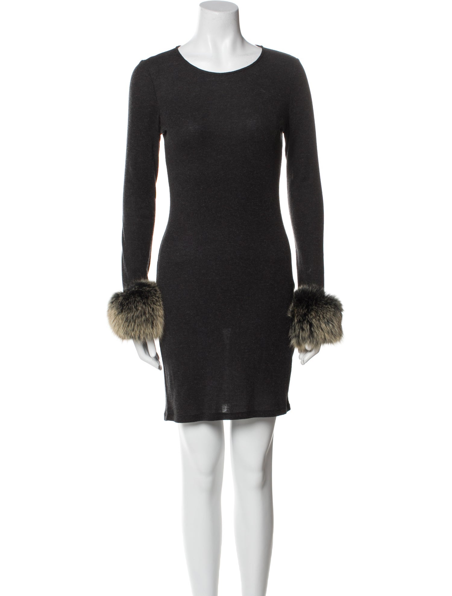 Alice + Olivia Scoop Neck Mini Dress