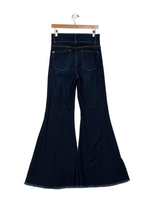 Alice + Olivia High-Rise Wide Leg Jeans