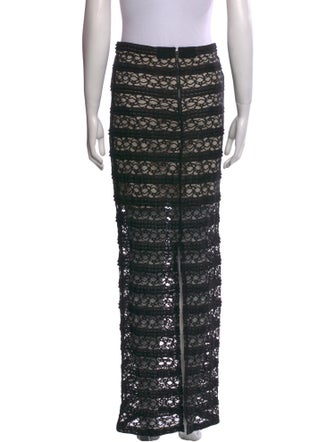 Alice + Olivia Nylon Long Skirt