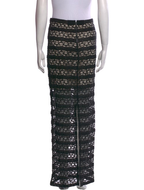 Alice + Olivia Nylon Long Skirt