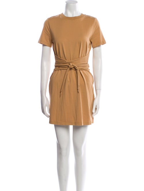 Alice + Olivia Crew Neck Mini Dress