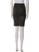 Alice + Olivia Sequin Embellishments Knee-Length Skirt