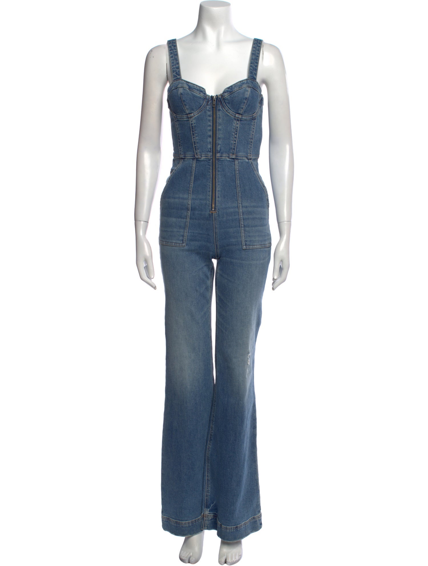 Alice + Olivia V-Neck Jumpsuit w/ Tags
