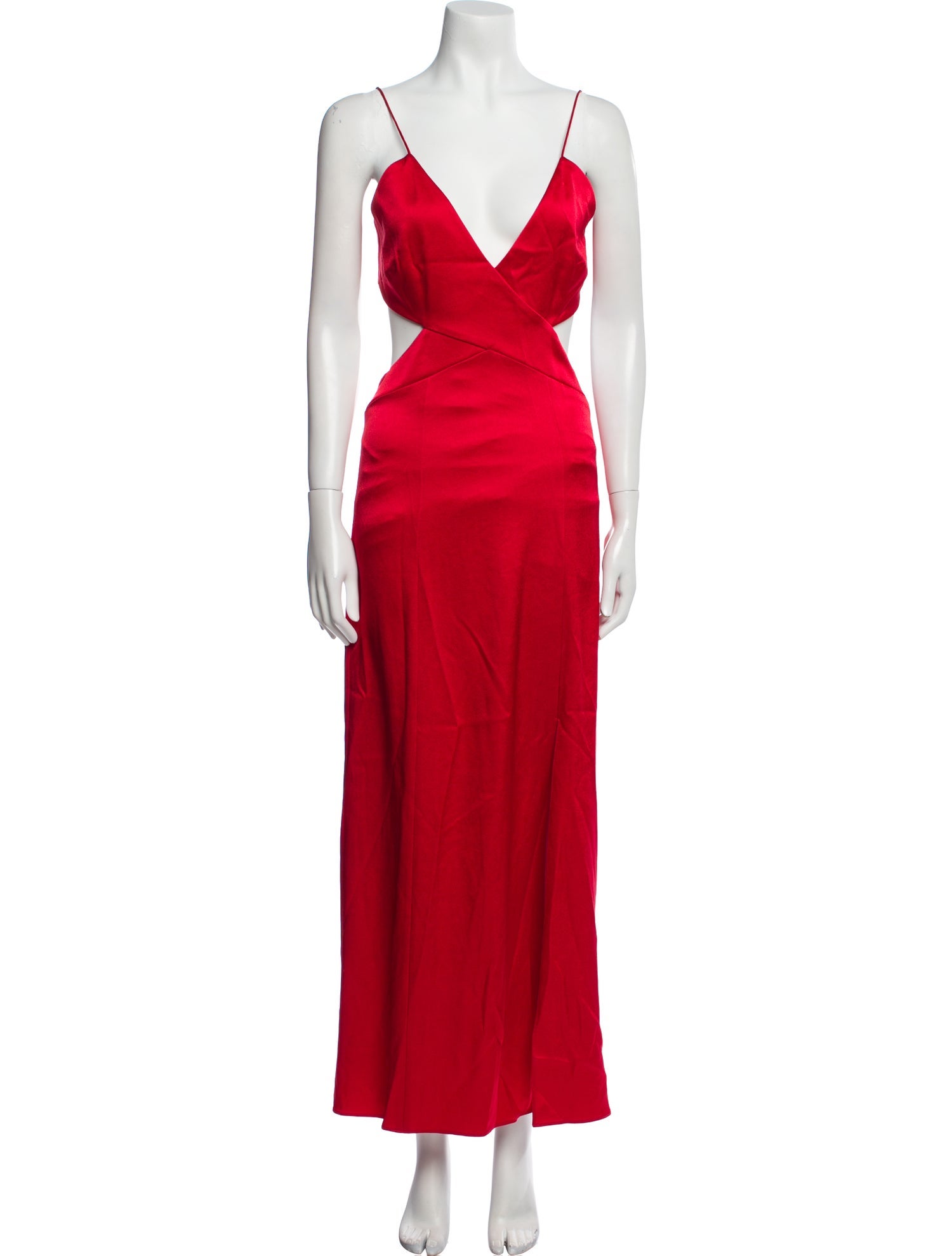 Alice + Olivia V-Neck Long Dress