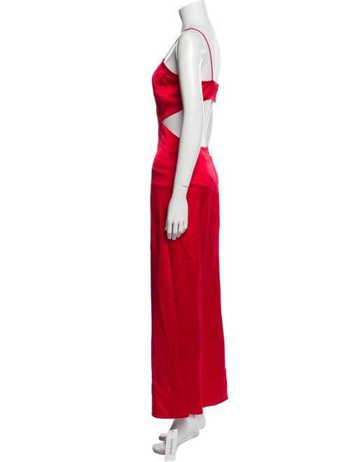 Alice + Olivia V-Neck Long Dress