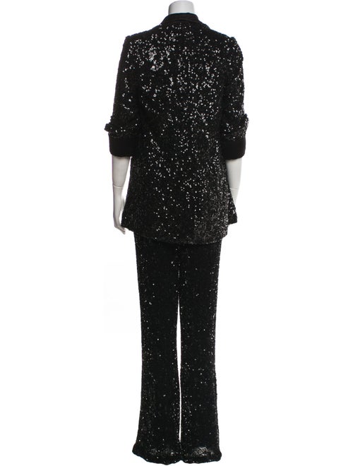 Alice + Olivia Sequin Embellishments Pantsuit