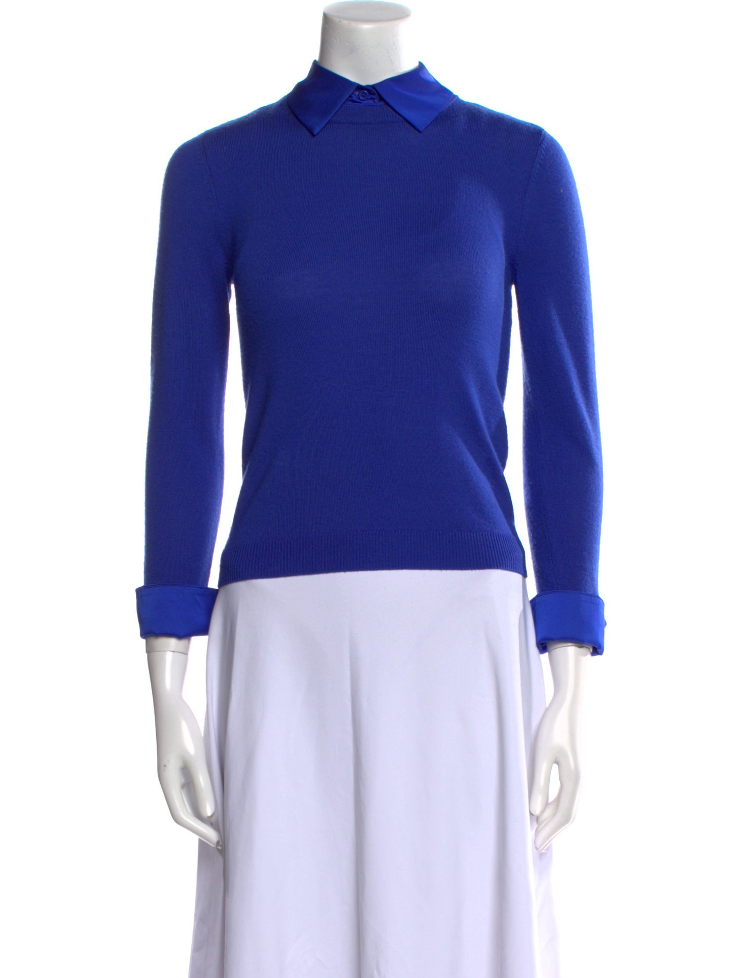 Alice + Olivia Wool Mock Neck Sweater