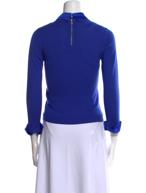 Alice + Olivia Wool Mock Neck Sweater