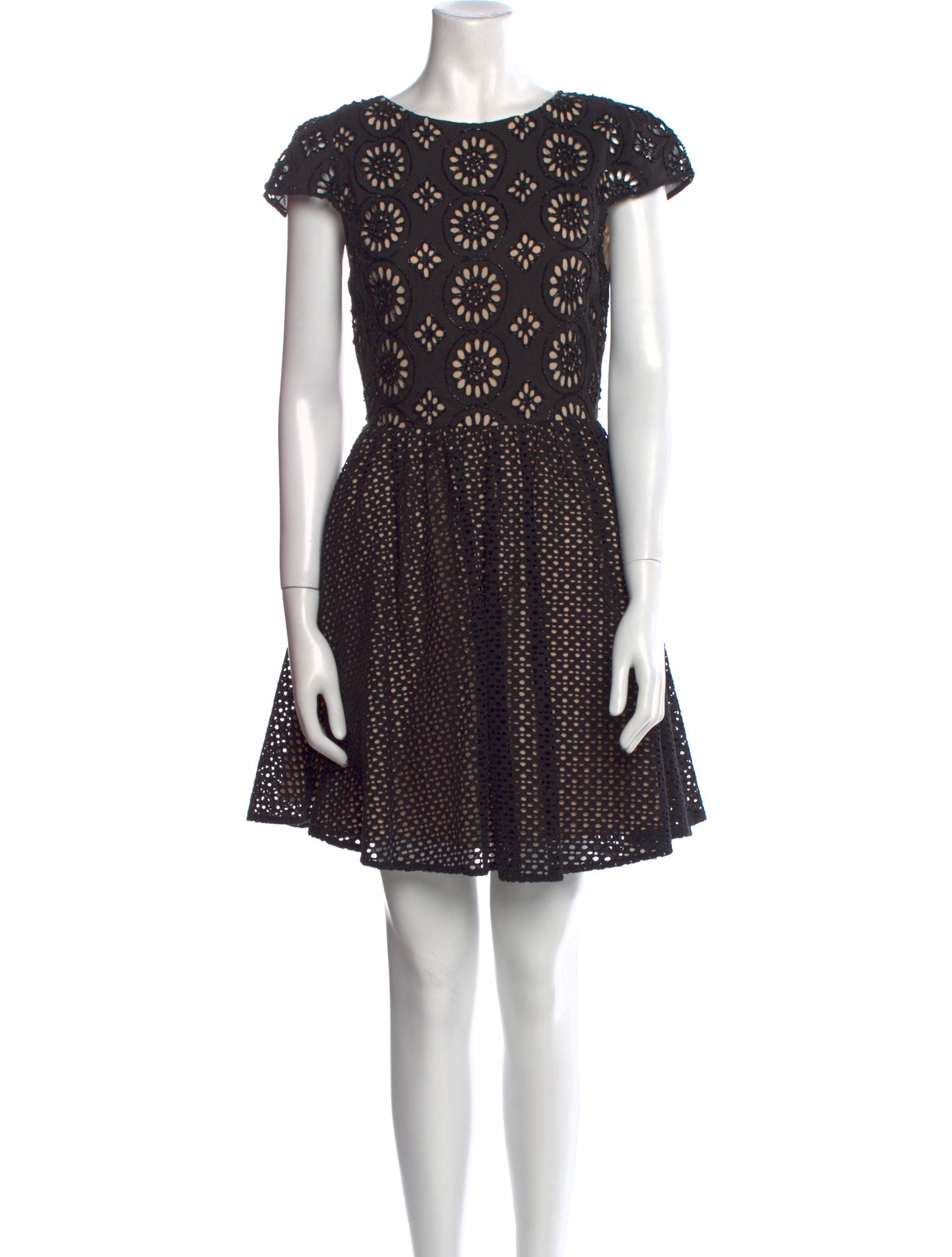 Alice + Olivia Bateau Neckline Mini Dress w/ Tags