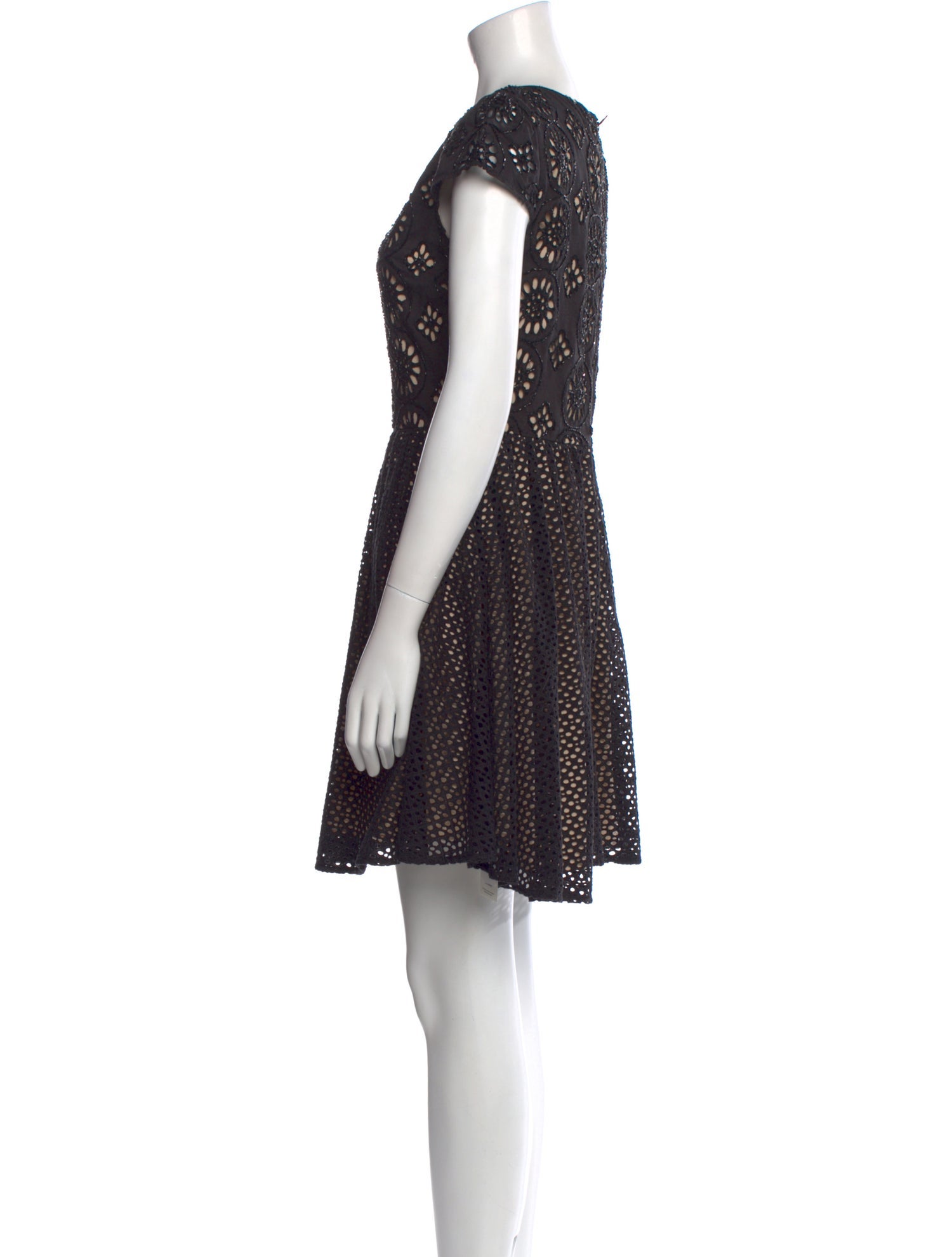 Alice + Olivia Bateau Neckline Mini Dress w/ Tags