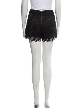 Alice + Olivia Lace Pattern Mini Shorts