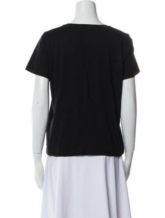 Alice + Olivia Graphic Print Crew Neck T-Shirt