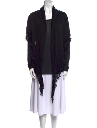 Alice + Olivia Open Front Long Sleeve Tunic