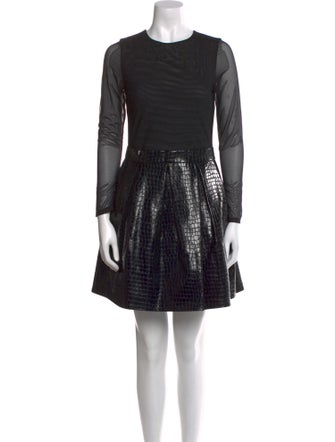 Alice + Olivia Printed Mini Dress