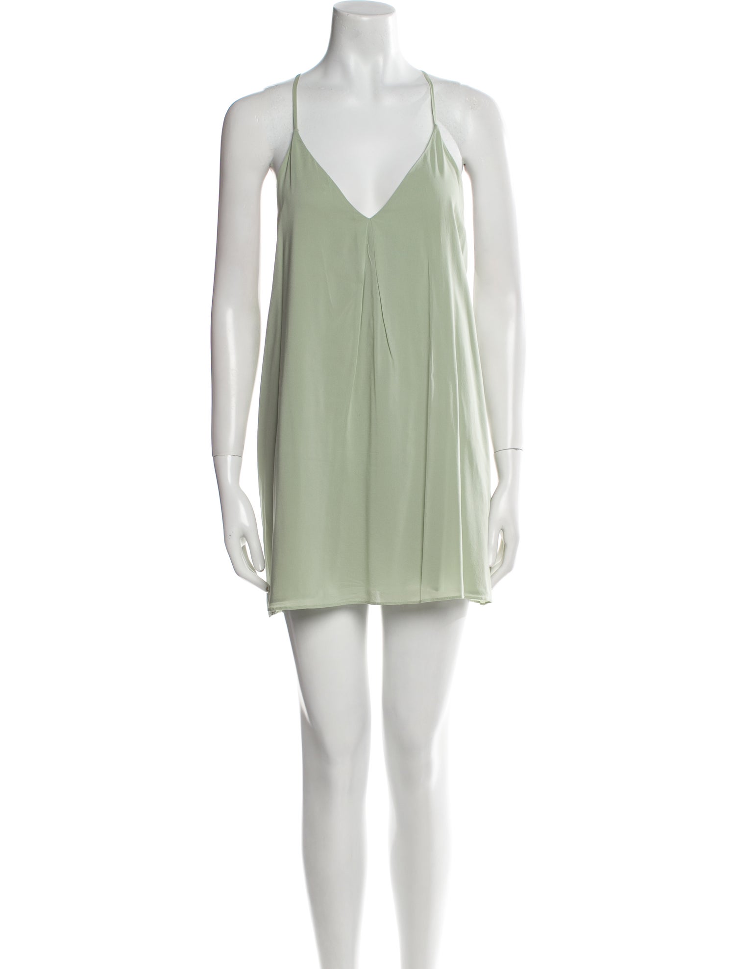 Alice + Olivia Silk Mini Dress