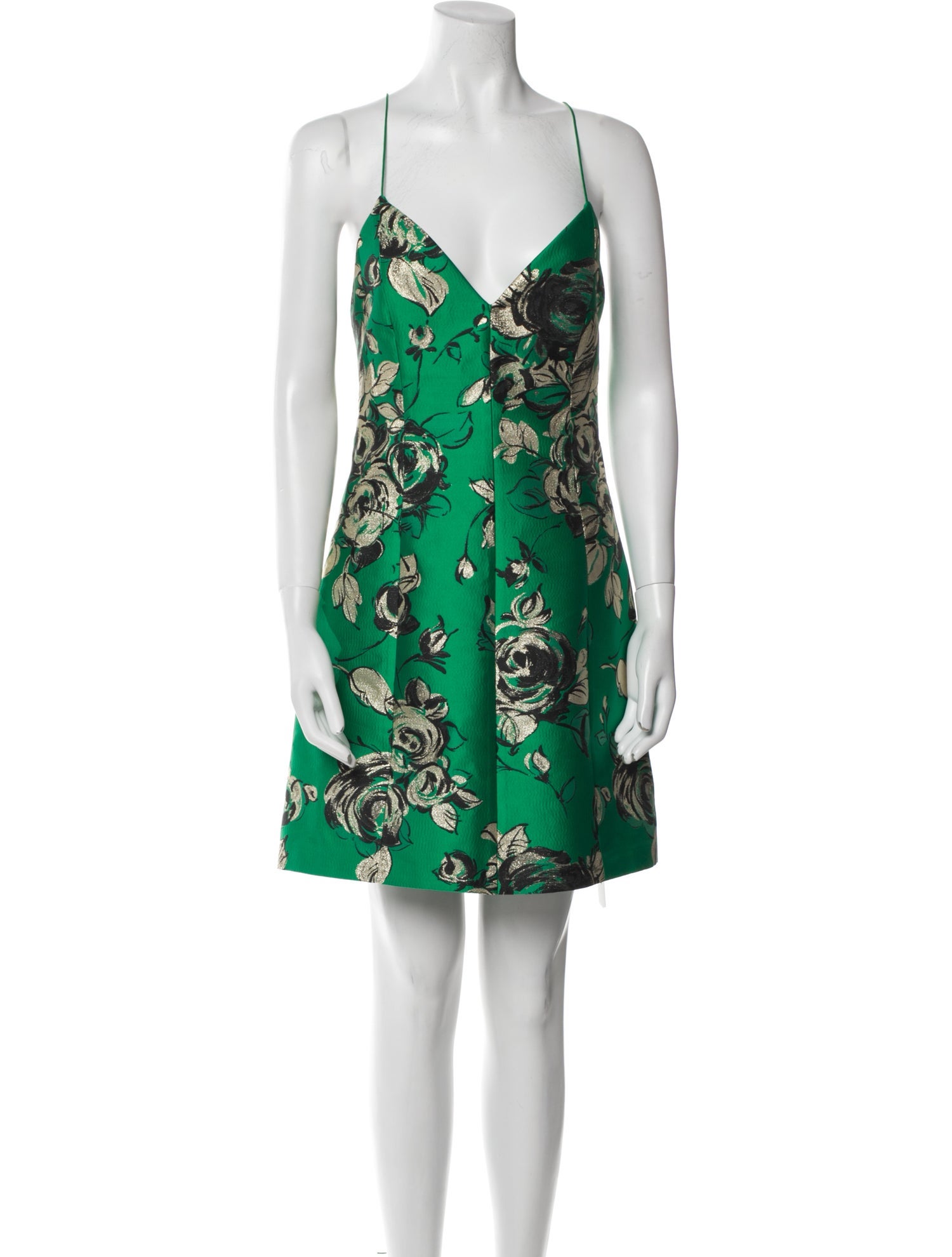 Alice + Olivia Floral Print Mini Dress w/ Tags