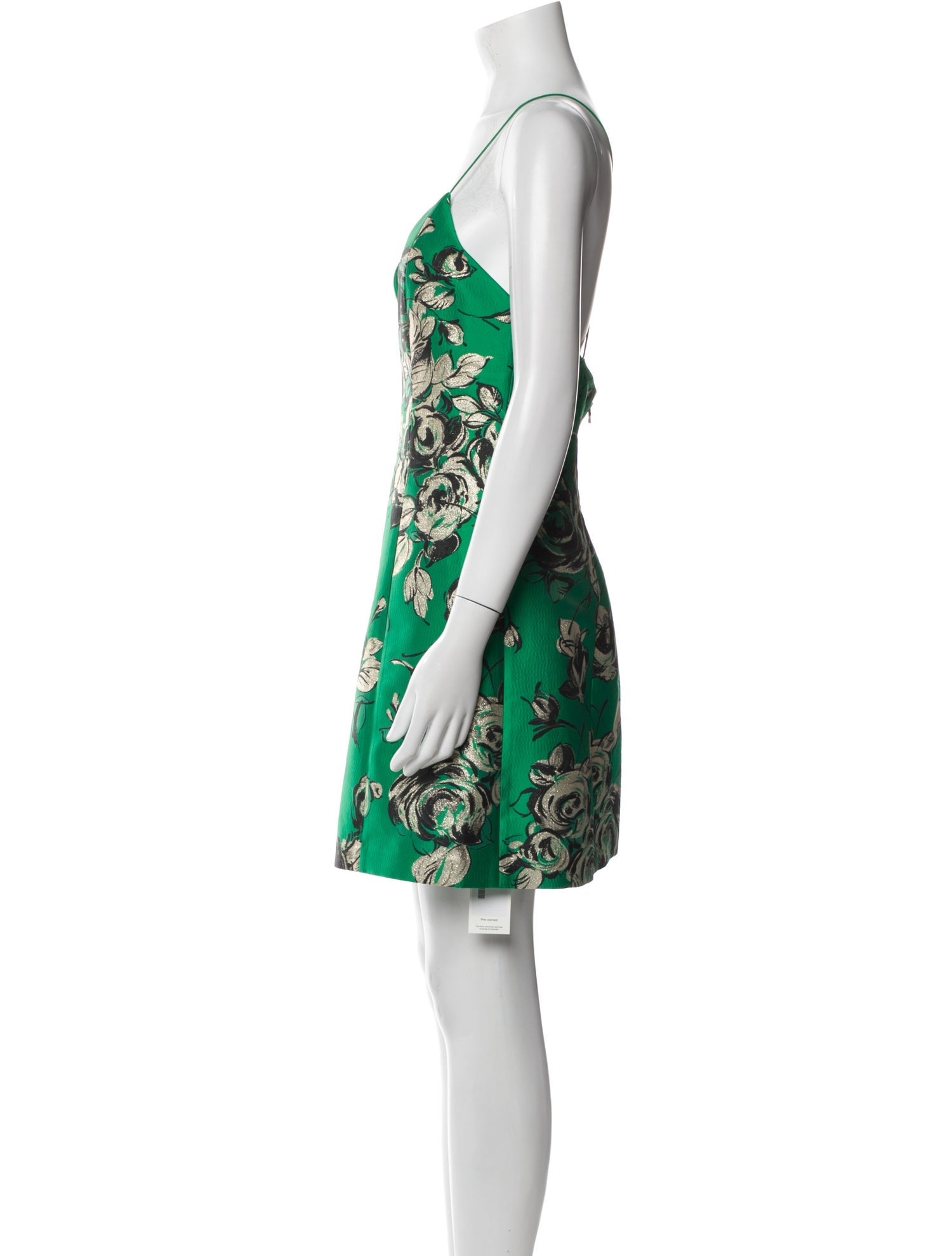Alice + Olivia Floral Print Mini Dress w/ Tags