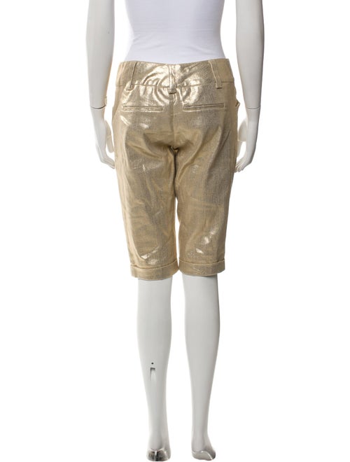 Alice + Olivia Linen Knee-Length Shorts
