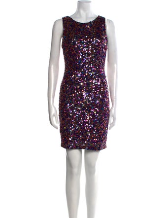 Alice + Olivia Sequin Mini Dress