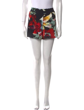 Alice + Olivia Printed Mini Shorts