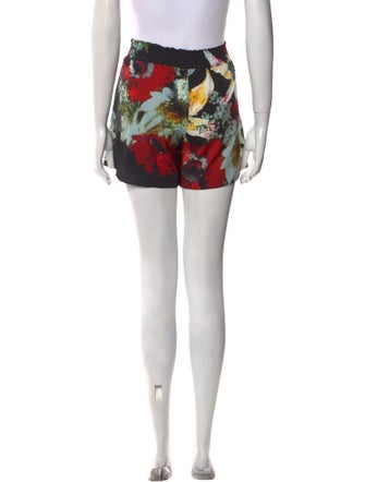 Alice + Olivia Printed Mini Shorts