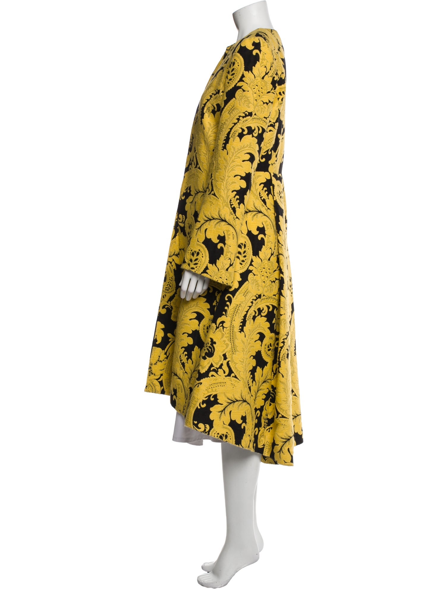 Alice + Olivia Floral Print Trench Coat