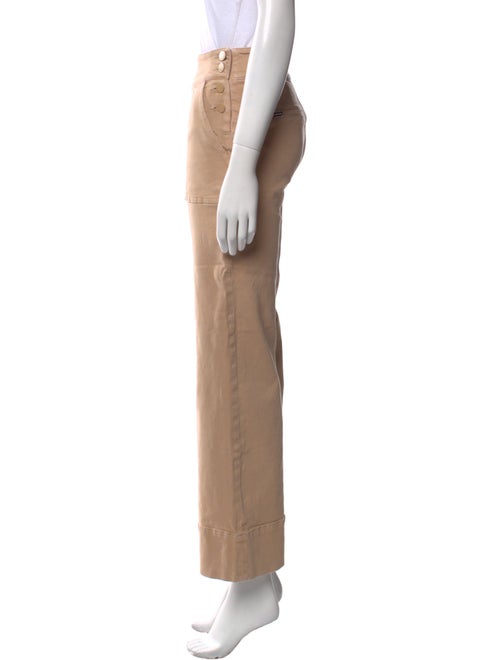 Alice + Olivia High-Rise Wide Leg Jeans