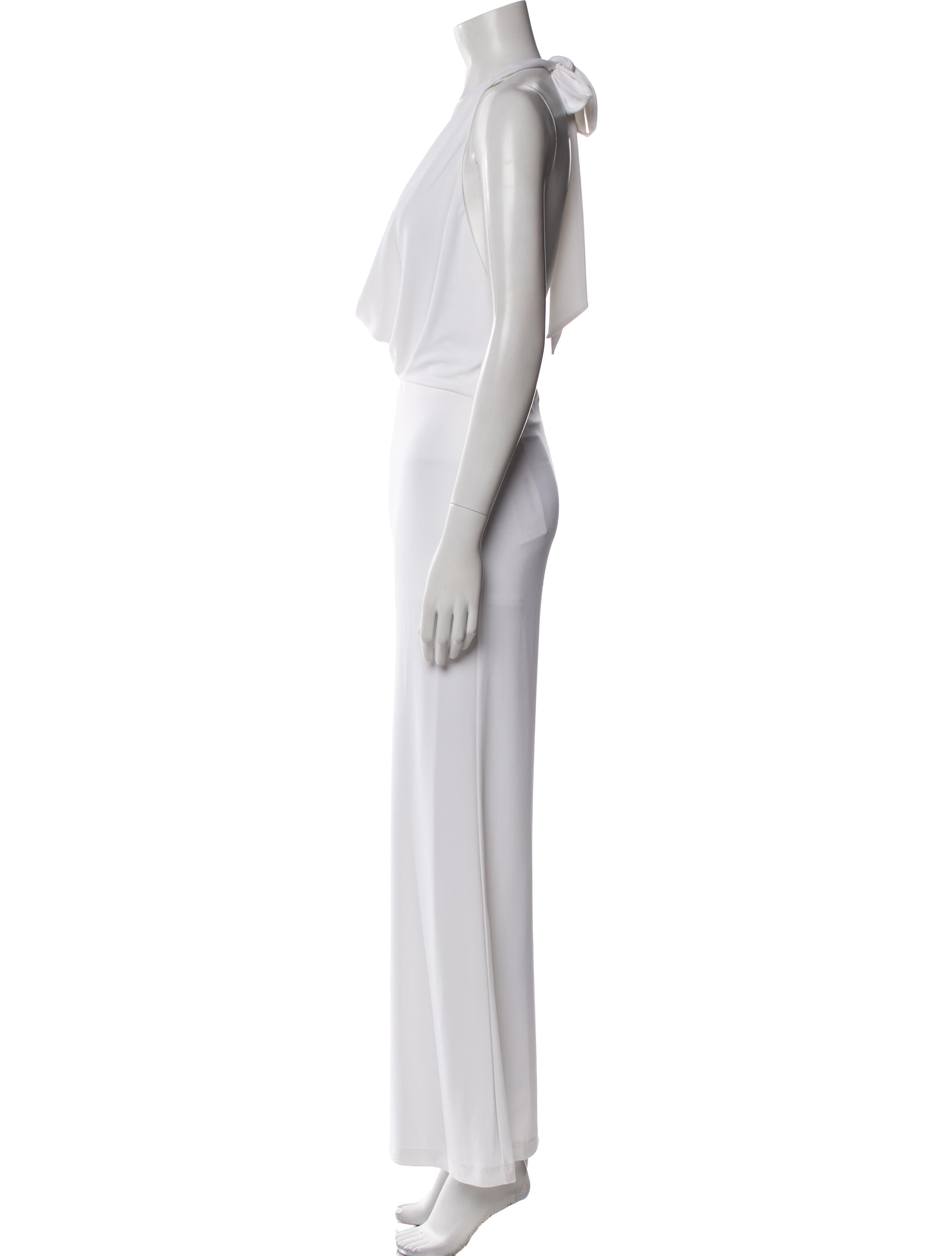 Alice + Olivia Cowl Neck Jumpsuit