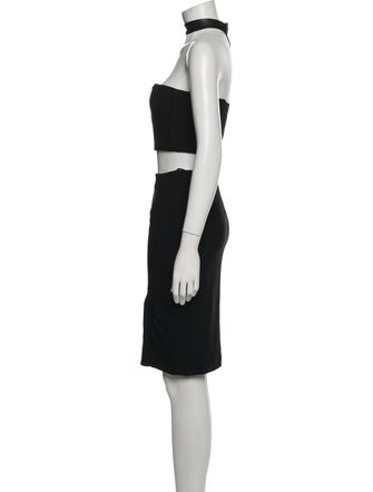Alice + Olivia Strapless Knee-Length Dress