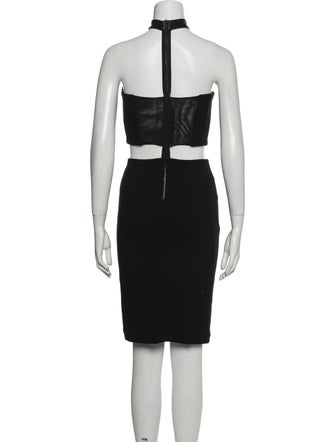 Alice + Olivia Strapless Knee-Length Dress