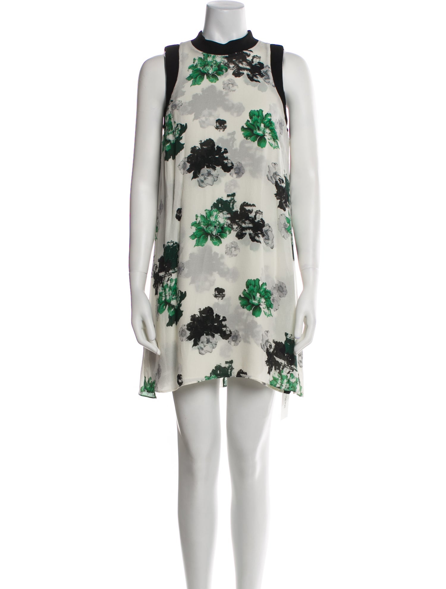 Alice + Olivia Silk Mini Dress