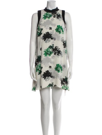 Alice + Olivia Silk Mini Dress