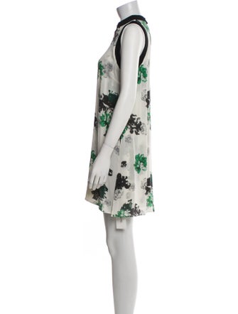 Alice + Olivia Silk Mini Dress