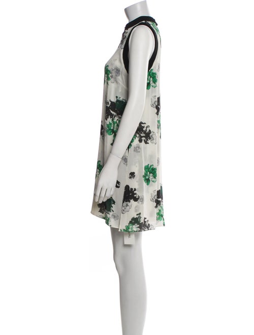 Alice + Olivia Silk Mini Dress