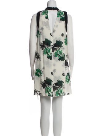 Alice + Olivia Silk Mini Dress