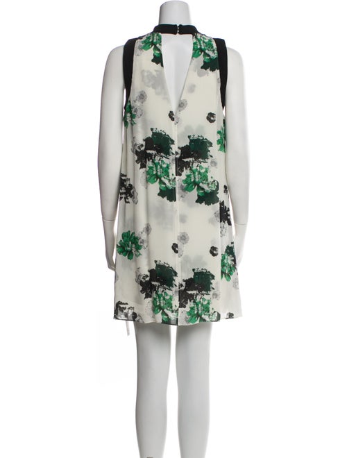 Alice + Olivia Silk Mini Dress