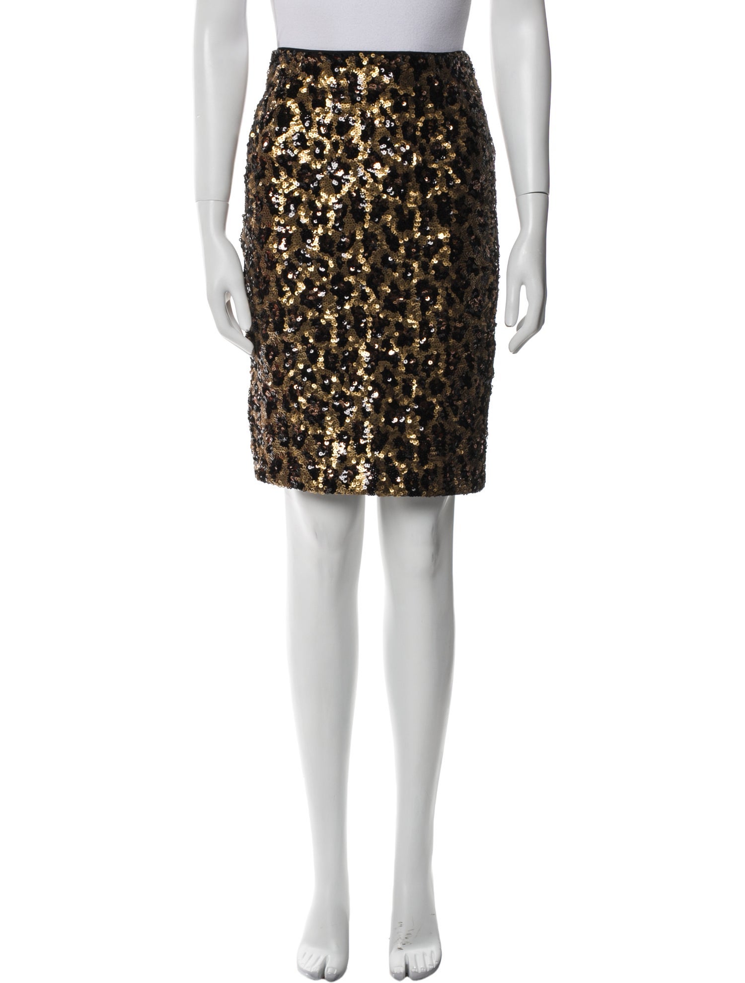 Alice + Olivia Nylon Knee-Length Skirt