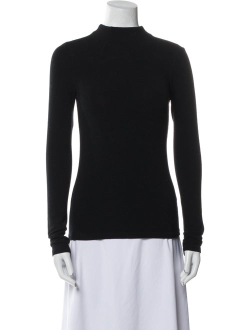 Alice + Olivia Wool Mock Neck Sweater