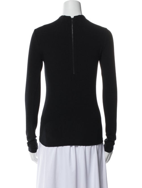 Alice + Olivia Wool Mock Neck Sweater