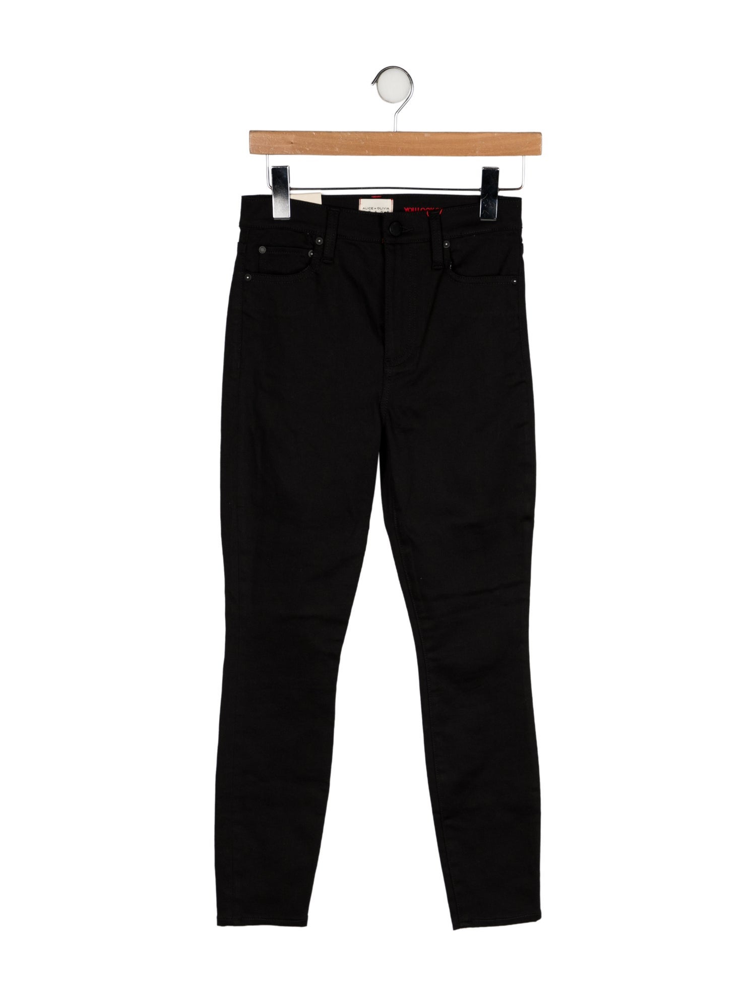 Alice + Olivia Mid-Rise Skinny Leg Jeans w/ Tags